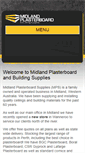 Mobile Screenshot of midlandplasterboard.com.au